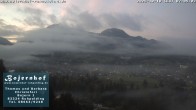 Archiv Foto Webcam Ruhpolding: Unterkunft Bojernhof 06:00