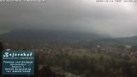 Archiv Foto Webcam Ruhpolding: Unterkunft Bojernhof 17:00