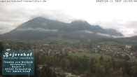 Archiv Foto Webcam Ruhpolding: Unterkunft Bojernhof 09:00