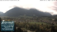 Archiv Foto Webcam Ruhpolding: Unterkunft Bojernhof 11:00
