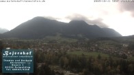 Archiv Foto Webcam Ruhpolding: Unterkunft Bojernhof 13:00