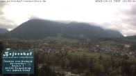 Archiv Foto Webcam Ruhpolding: Unterkunft Bojernhof 15:00