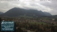 Archiv Foto Webcam Ruhpolding: Unterkunft Bojernhof 17:00