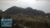 Archived image Webcam Accommodation Bojernhof 05:00