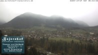 Archived image Webcam Accommodation Bojernhof 07:00