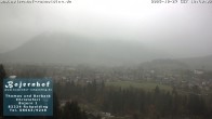 Archived image Webcam Accommodation Bojernhof 09:00