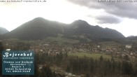 Archiv Foto Webcam Ruhpolding: Unterkunft Bojernhof 09:00