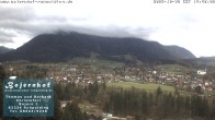 Archiv Foto Webcam Ruhpolding: Unterkunft Bojernhof 13:00