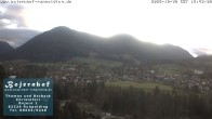 Archiv Foto Webcam Ruhpolding: Unterkunft Bojernhof 15:00