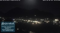 Archiv Foto Webcam Ruhpolding: Unterkunft Bojernhof 19:00