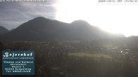 Archiv Foto Webcam Ruhpolding: Unterkunft Bojernhof 13:00
