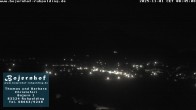 Archiv Foto Webcam Ruhpolding: Unterkunft Bojernhof 23:00