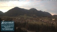 Archiv Foto Webcam Ruhpolding: Unterkunft Bojernhof 05:00