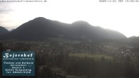 Archiv Foto Webcam Ruhpolding: Unterkunft Bojernhof 13:00