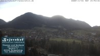 Archiv Foto Webcam Ruhpolding: Unterkunft Bojernhof 15:00