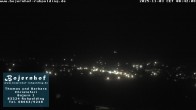 Archiv Foto Webcam Ruhpolding: Unterkunft Bojernhof 23:00