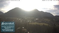 Archiv Foto Webcam Ruhpolding: Unterkunft Bojernhof 12:00