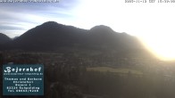 Archiv Foto Webcam Ruhpolding: Unterkunft Bojernhof 14:00