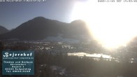 Archiv Foto Webcam Ruhpolding: Unterkunft Bojernhof 13:00