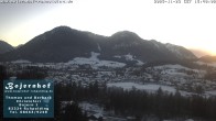 Archiv Foto Webcam Ruhpolding: Unterkunft Bojernhof 14:00