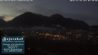 Archiv Foto Webcam Ruhpolding: Unterkunft Bojernhof 06:00