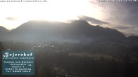Archiv Foto Webcam Ruhpolding: Unterkunft Bojernhof 11:00