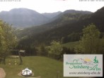 Archived image Webcam Mountain restaurant &#34;Steinberg Alm&#34; 09:00