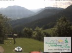 Archiv Foto Webcam Ruhpolding: Steinberg-Alm 09:00
