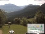 Archiv Foto Webcam Ruhpolding: Steinberg-Alm 09:00