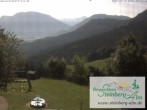 Archiv Foto Webcam Ruhpolding: Steinberg-Alm 09:00