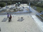 Archiv Foto Webcam Usedom: Trassenheide Spielplatz 19:00