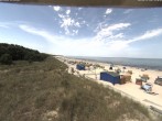 Archiv Foto Webcam Usedom: Strand Karlshagen 13:00