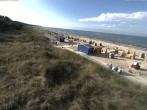 Archiv Foto Webcam Usedom: Strand Karlshagen 17:00