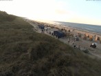 Archiv Foto Webcam Usedom: Strand Karlshagen 19:00