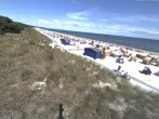 Archiv Foto Webcam Usedom: Strand Karlshagen 11:00