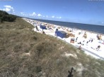 Archiv Foto Webcam Usedom: Strand Karlshagen 13:00