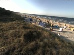 Archived image Webcam View to beach Karlshagen 17:00