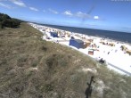 Archiv Foto Webcam Usedom: Strand Karlshagen 13:00