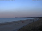 Archiv Foto Webcam Usedom: Strandvorplatz Karlshagen 19:00