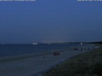 Archiv Foto Webcam Usedom: Strandvorplatz Karlshagen 21:00