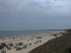 Archiv Foto Webcam Usedom: Strandvorplatz Karlshagen 11:00