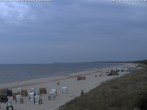 Archiv Foto Webcam Usedom: Strandvorplatz Karlshagen 19:00