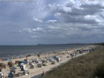Archiv Foto Webcam Usedom: Strandvorplatz Karlshagen 13:00