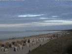 Archiv Foto Webcam Usedom: Strandvorplatz Karlshagen 19:00