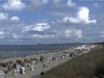 Archiv Foto Webcam Usedom: Strandvorplatz Karlshagen 15:00