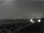 Archiv Foto Webcam Usedom: Strandvorplatz Karlshagen 01:00