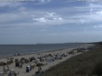Archiv Foto Webcam Usedom: Strandvorplatz Karlshagen 11:00