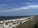 Archiv Foto Webcam Usedom: Strandvorplatz Karlshagen 13:00
