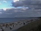 Archiv Foto Webcam Usedom: Strandvorplatz Karlshagen 17:00