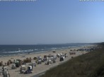 Archiv Foto Webcam Usedom: Strandvorplatz Karlshagen 10:00